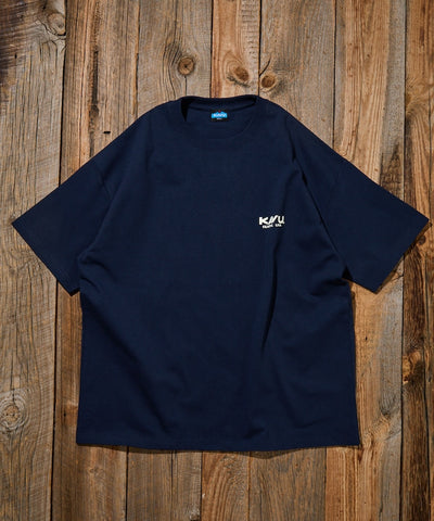 KAVU  × FREAK'S STORE / 漢堡貓刺繡 短袖T恤