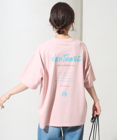 WILD THINGS × FREAK'S STORE / 背面反光 短袖T恤
