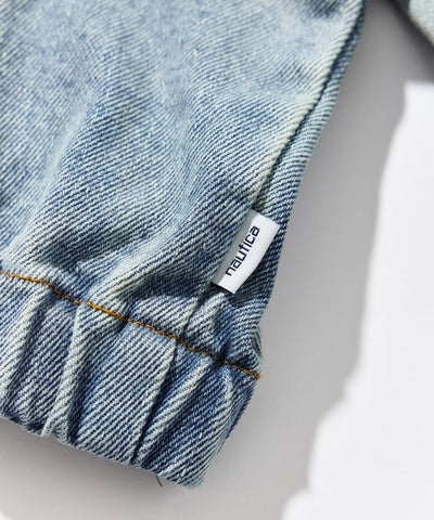 NAUTICA JP / 水洗工藝丹寧哈靈頓外套