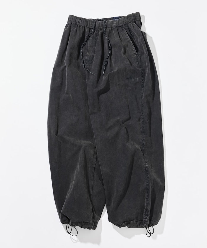 NAUTICA JP / 刷舊尼龍抽繩長褲