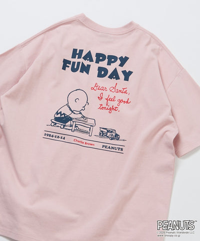PEANUTS x FREAK’S STORE / HAPPY FUN DAY 圖案 短袖T恤