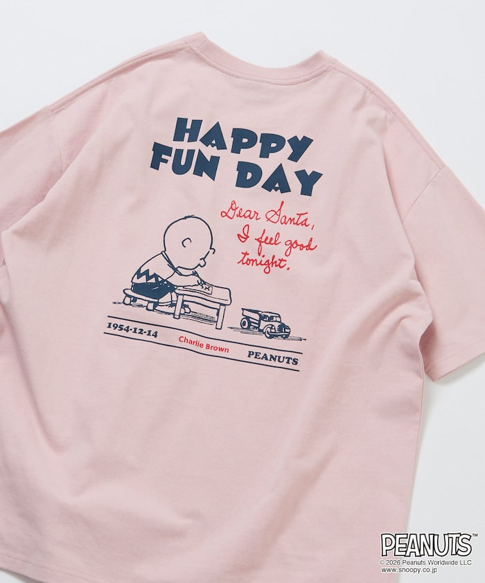 PEANUTS x FREAK’S STORE / HAPPY FUN DAY 圖案 短袖T恤
