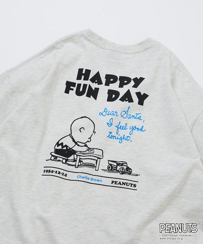 PEANUTS x FREAK’S STORE / HAPPY FUN DAY 圖案 短袖T恤