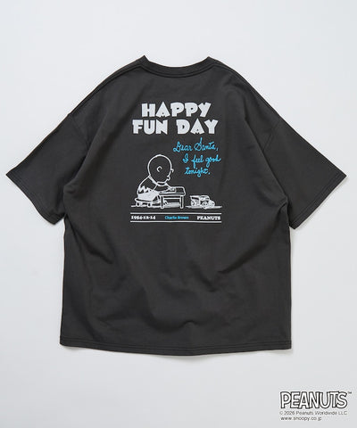 PEANUTS x FREAK’S STORE / HAPPY FUN DAY 圖案 短袖T恤