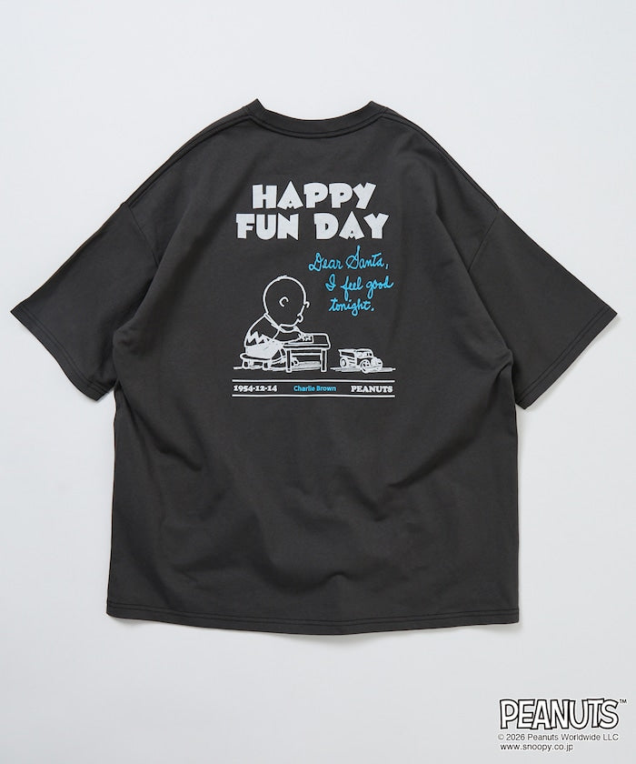 PEANUTS x FREAK’S STORE / HAPPY FUN DAY 圖案 短袖T恤