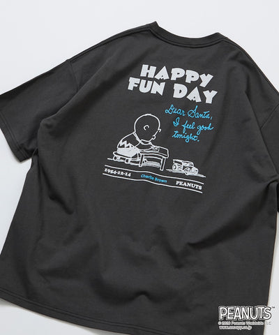 PEANUTS x FREAK’S STORE / HAPPY FUN DAY 圖案 短袖T恤