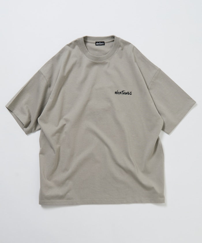 WILD THINGS × FREAK'S STORE / 刺繡短袖T恤