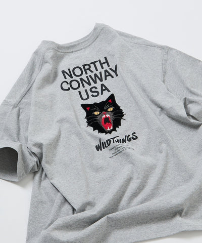 WILD THINGS × FREAK'S STORE / 刺繡短袖T恤