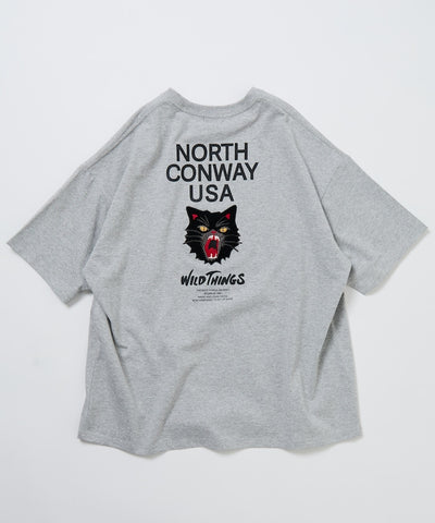 WILD THINGS × FREAK'S STORE / 刺繡短袖T恤