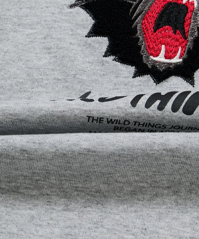 WILD THINGS × FREAK'S STORE / 刺繡短袖T恤