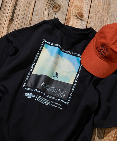 KAVU  × FREAK'S STORE / 攝影印花 短袖T恤