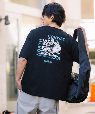 WILD THINGS × FREAK'S STORE / 山系圖騰 短袖T恤