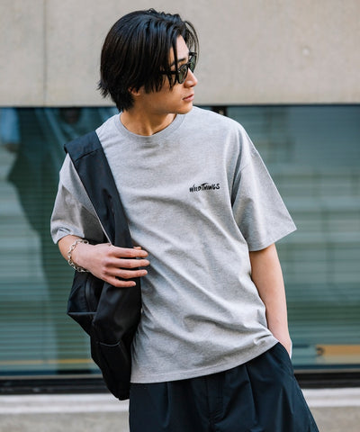 WILD THINGS × FREAK'S STORE / 刺繡短袖T恤