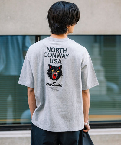 WILD THINGS × FREAK'S STORE / 刺繡短袖T恤