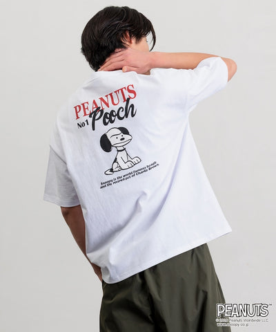 PEANUTS x FREAK’S STORE / POOCH 圖案 短袖T恤