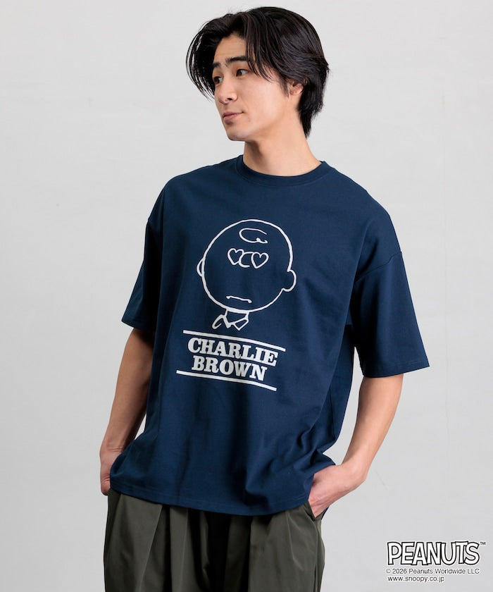 PEANUTS  x FREAK’S STORE / Heart Eye 圖案 短袖T恤
