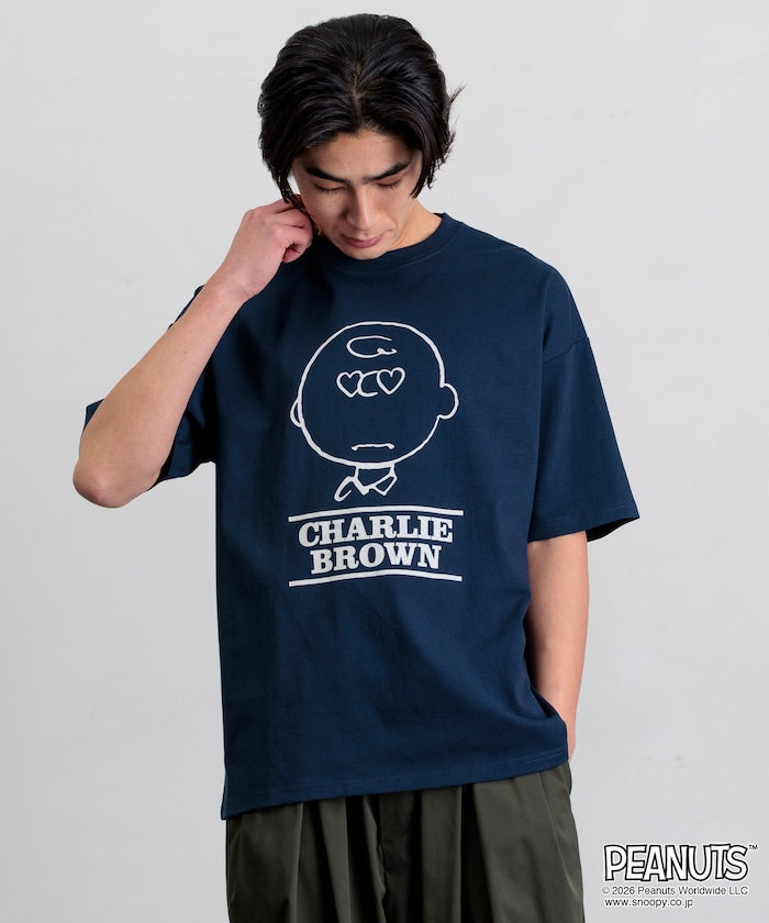 PEANUTS  x FREAK’S STORE / Heart Eye 圖案 短袖T恤