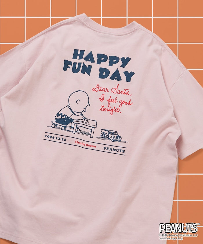 PEANUTS x FREAK’S STORE / HAPPY FUN DAY 圖案 短袖T恤