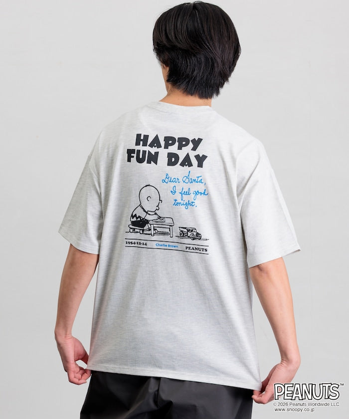 PEANUTS x FREAK’S STORE / HAPPY FUN DAY 圖案 短袖T恤