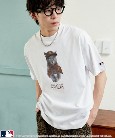 MLB x FREAK’S STORE 貓狗 短袖T恤