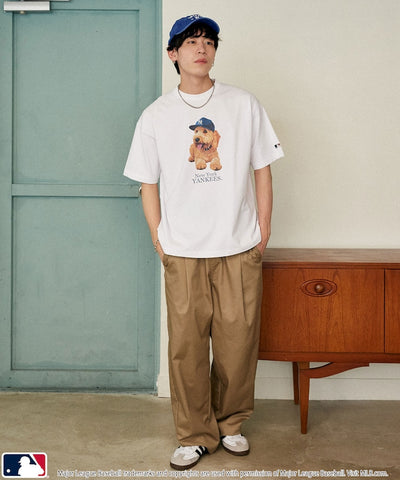 MLB x FREAK’S STORE 貓狗 短袖T恤