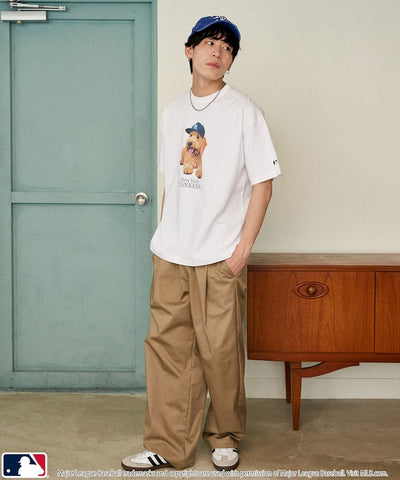 MLB x FREAK’S STORE 貓狗 短袖T恤