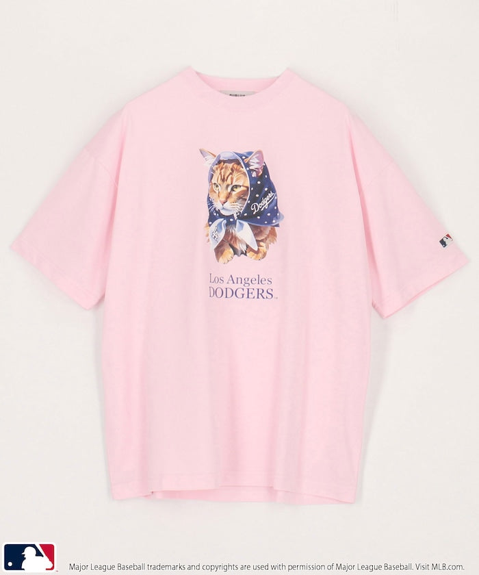 MLB x FREAK’S STORE 貓狗 短袖T恤