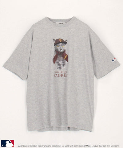 MLB x FREAK’S STORE 貓狗 短袖T恤