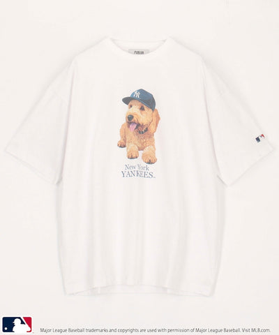 MLB x FREAK’S STORE 貓狗 短袖T恤