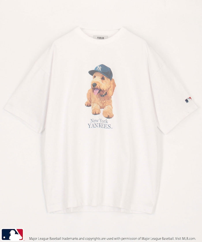 MLB x FREAK’S STORE 貓狗 短袖T恤