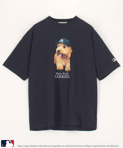 MLB x FREAK’S STORE 貓狗 短袖T恤