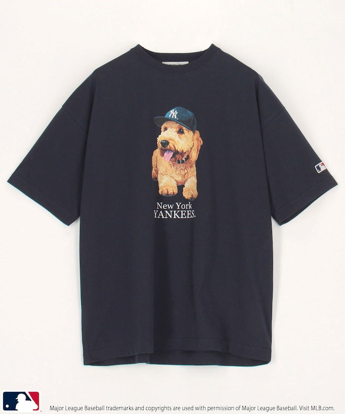 MLB x FREAK’S STORE 貓狗 短袖T恤