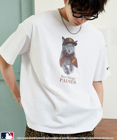 MLB x FREAK’S STORE 貓狗 短袖T恤