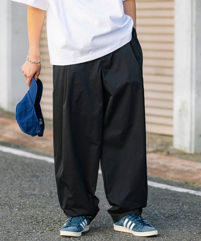 FREAK'S STORE / 雙褶斜紋布長褲