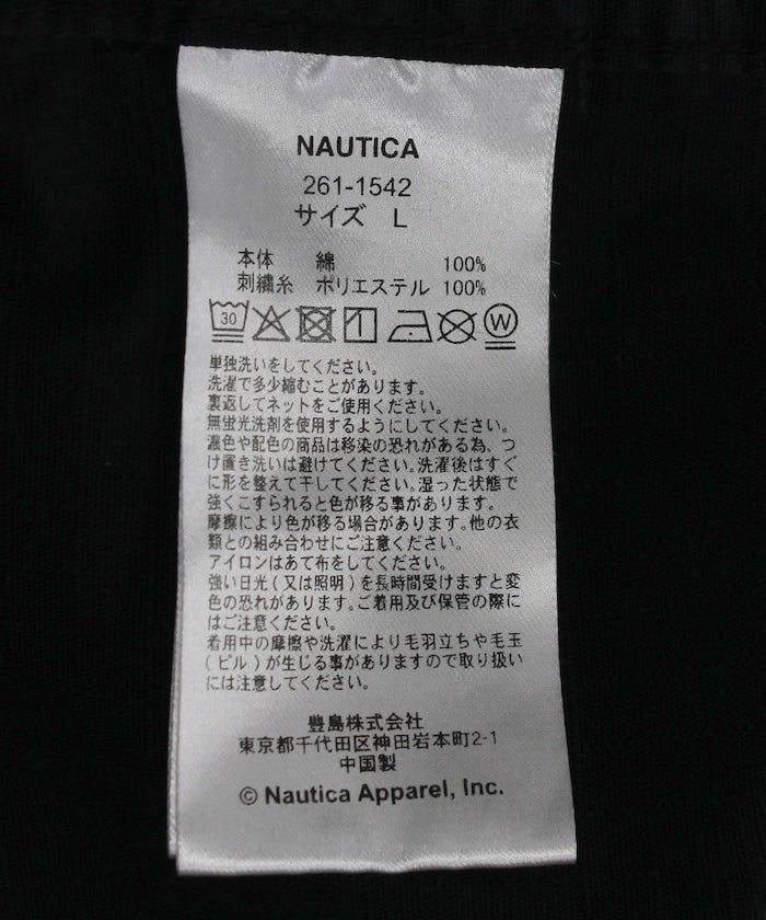 NAUTICA JP / 迷彩抽繩軍事短款外套