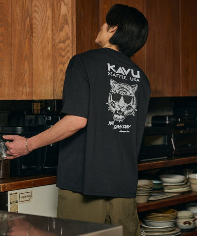 KAVU  × FREAK'S STORE / 老虎 短袖T恤