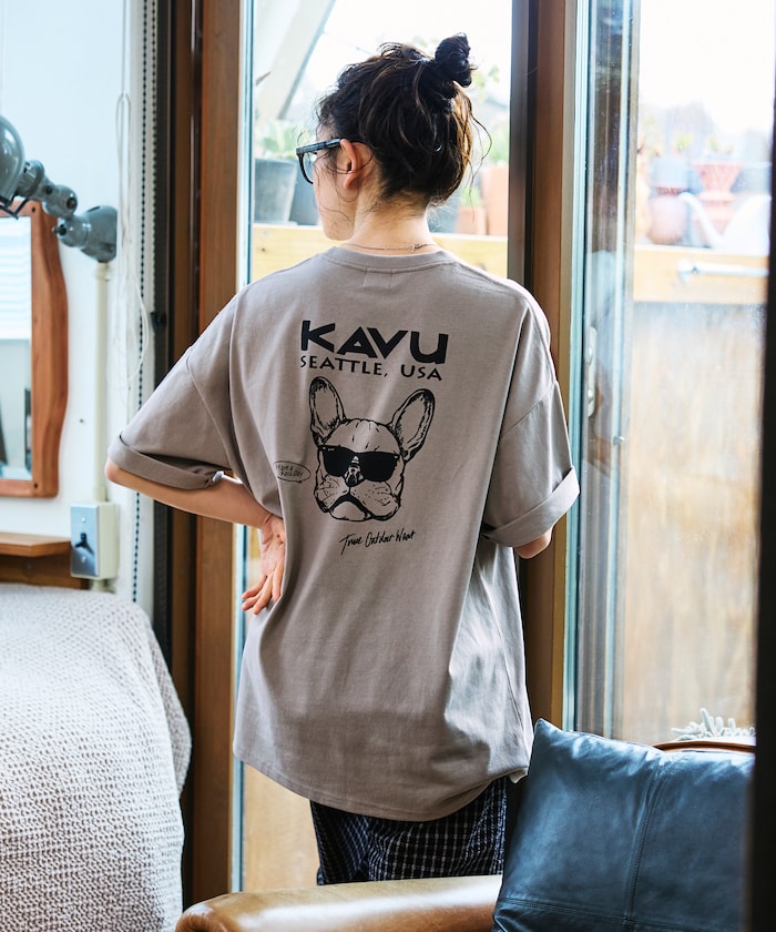 KAVU  × FREAK'S STORE / 狗狗 短袖T恤