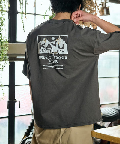 KAVU  × FREAK'S STORE / 鳥類圖像 短袖T恤