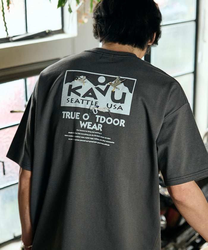 KAVU  × FREAK'S STORE / 鳥類圖像 短袖T恤