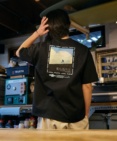KAVU  × FREAK'S STORE / 攝影印花 短袖T恤