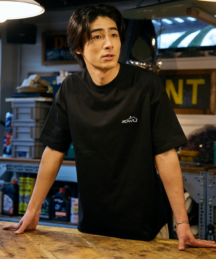 KAVU  × FREAK'S STORE / 攝影印花 短袖T恤