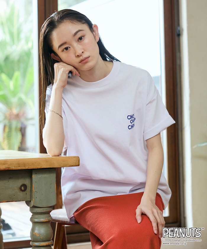 PEANUTS x FREAK’S STORE / CHOMP 圖案 短袖T恤