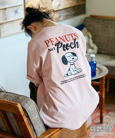 PEANUTS x FREAK’S STORE / POOCH 圖案 短袖T恤