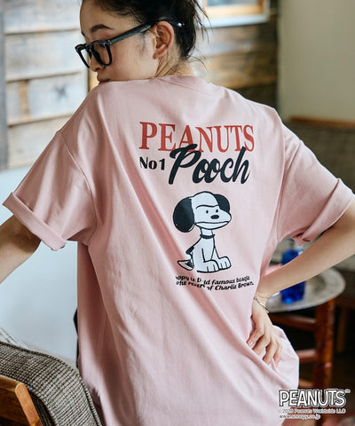 PEANUTS x FREAK’S STORE / POOCH 圖案 短袖T恤