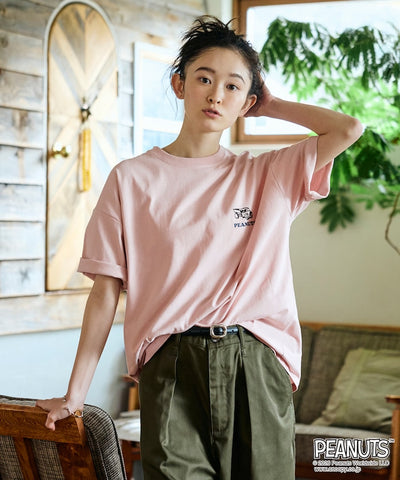 PEANUTS x FREAK’S STORE / HAPPY FUN DAY 圖案 短袖T恤
