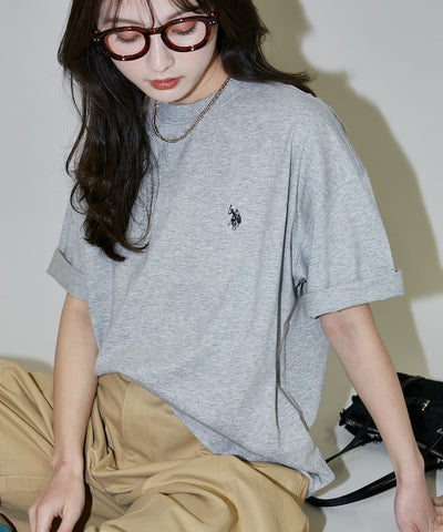 U.S. POLO ASSN. / 刺繡小標 涼感 短袖Ｔ恤