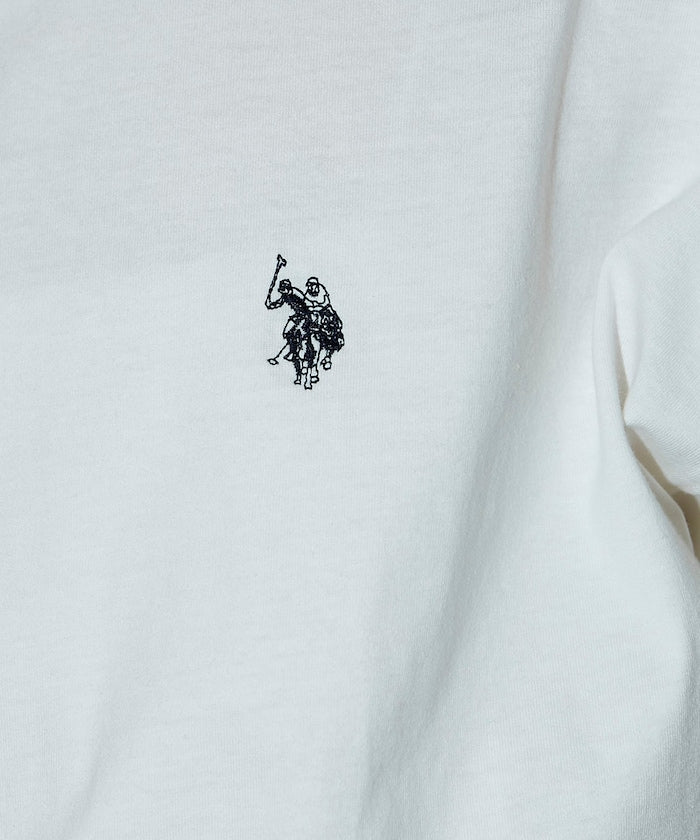 U.S. POLO ASSN. / 刺繡小標 涼感 短袖Ｔ恤