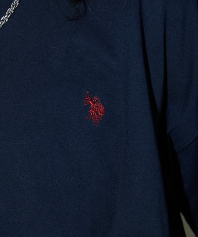 U.S. POLO ASSN. / 刺繡小標 涼感 短袖Ｔ恤
