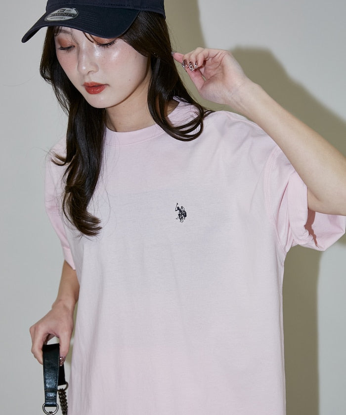 U.S. POLO ASSN. / 刺繡小標 涼感 短袖Ｔ恤