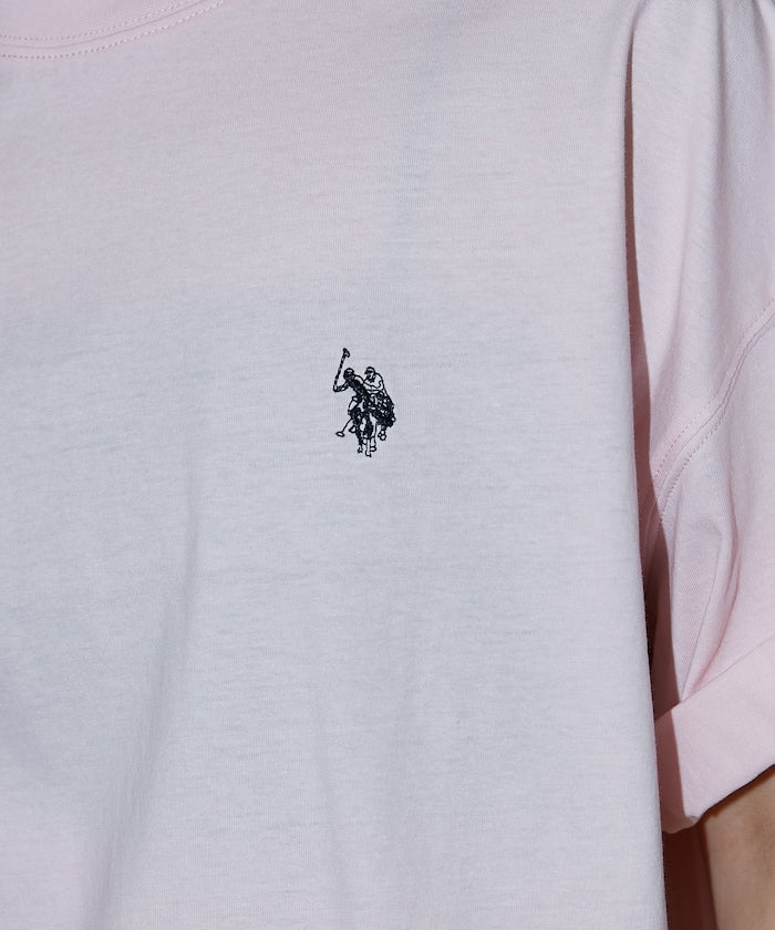 U.S. POLO ASSN. / 刺繡小標 涼感 短袖Ｔ恤
